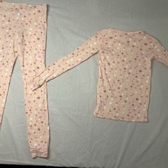 H&M Kids Pink Polka Dot Long-Sleeve & Legging Set – Size 9Y – 100% Cotton - Picture 4 of 4